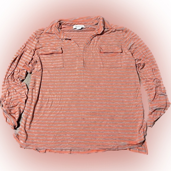 Liz Claiborne 3/4 Sleeve Top (Sz XL) - Picture 4 of 12